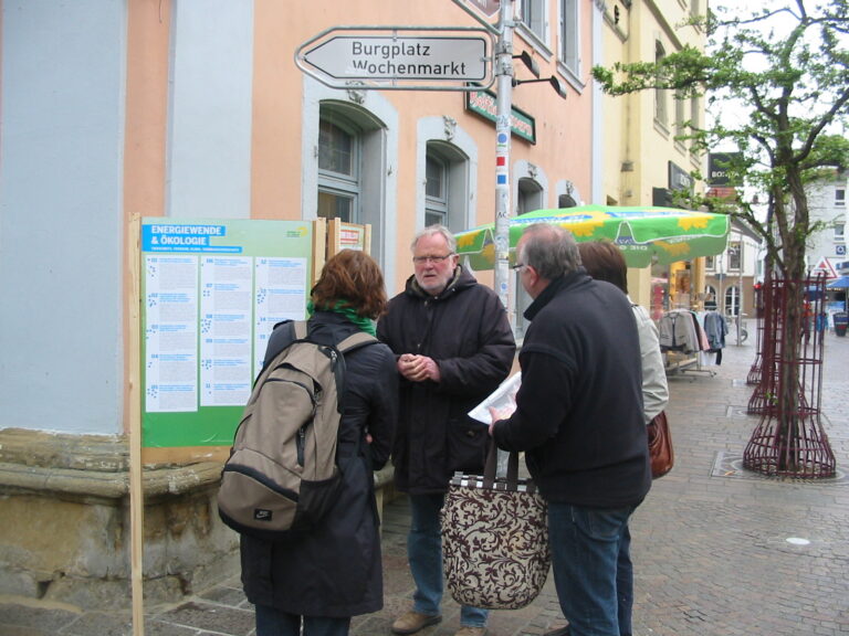 Gegen Massentierhaltung und für familienfreundliche Arbeitsmärkte