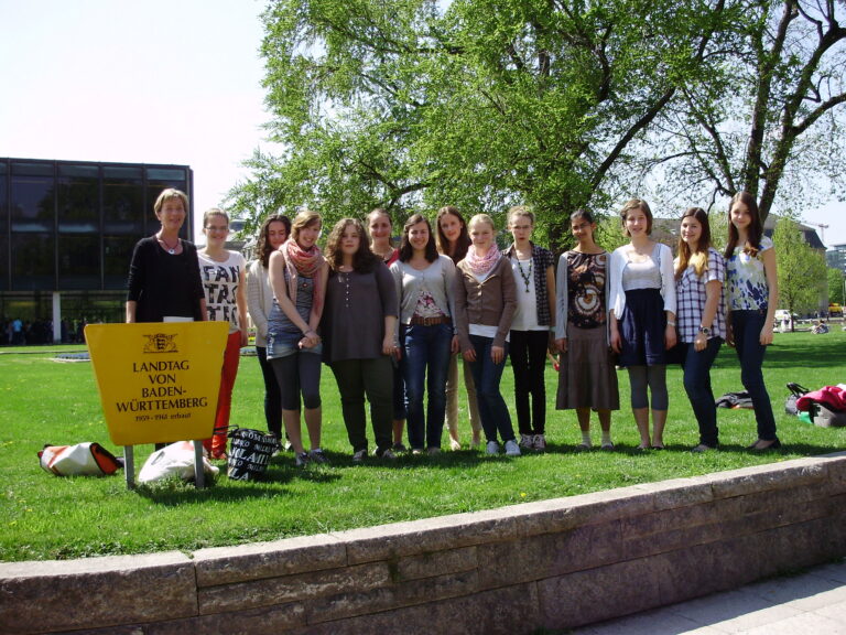 Mädchen erobern die Politik – Girls´ Day in der Landtagsfraktion GRÜNE