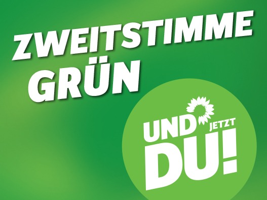 Energiewende retten – Zweitstimme GRÜN